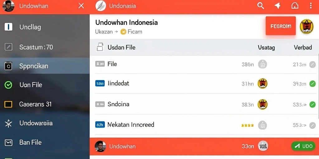 Tampilan karakter utama yang penuh warna dan menarik.