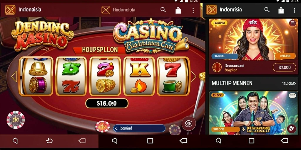 Tangkapan layar menampilkan karakter utama AWANLUCK.