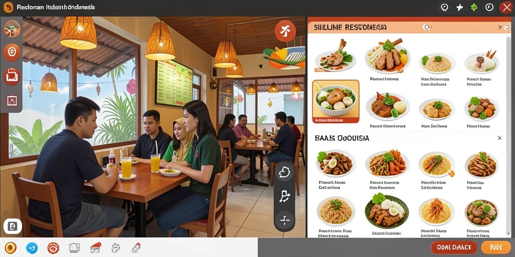 Tampilan antarmuka yang menarik dan user-friendly.