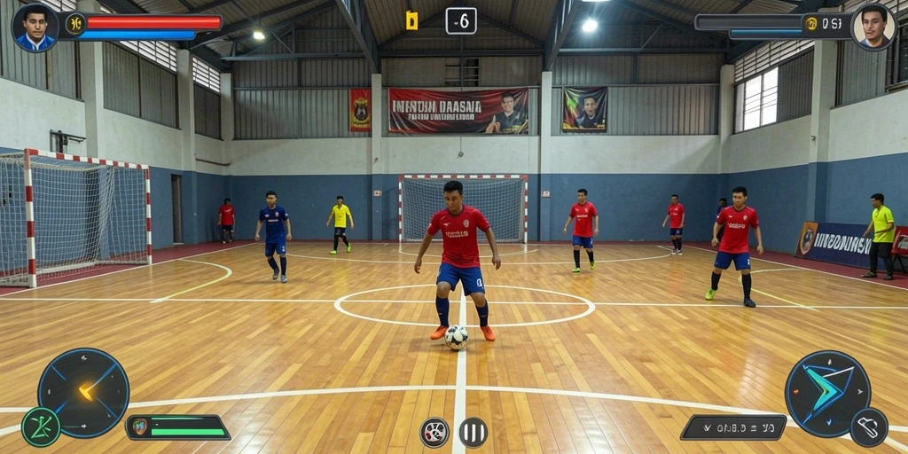 Tampilan awal yang menarik dan mudah dipahami.
