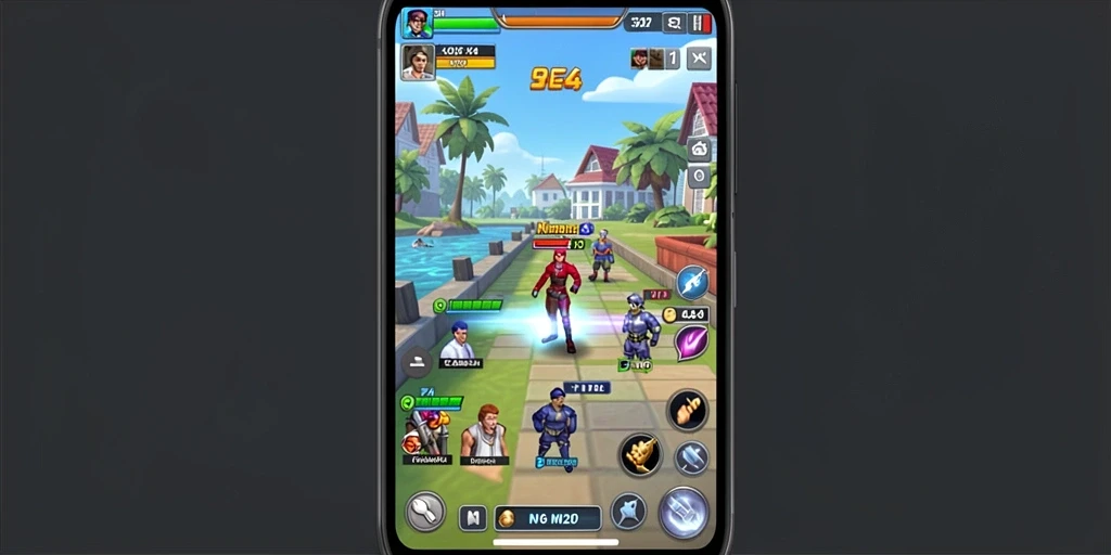 Tangkapan layar menunjukkan grafik menawan dari game.