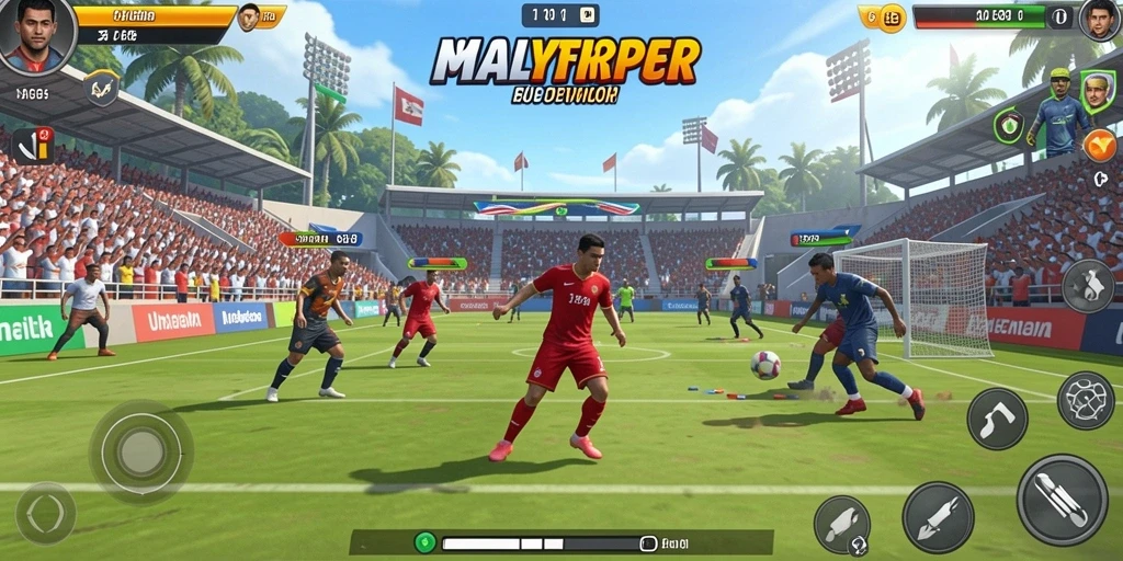 Tampilan awal permainan yang memukau.