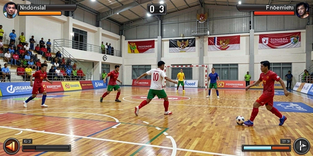 Tampilan awal GEBYAR4D yang menarik dan mudah dinavigasi.