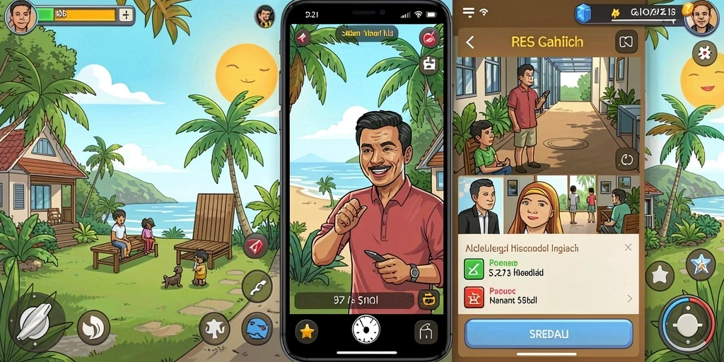 Tampilan menarik dengan desain modern dan intuitif.