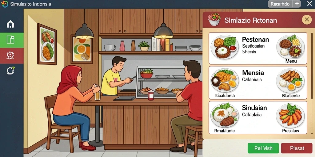 Tampilan antarmuka yang user-friendly dan menarik.