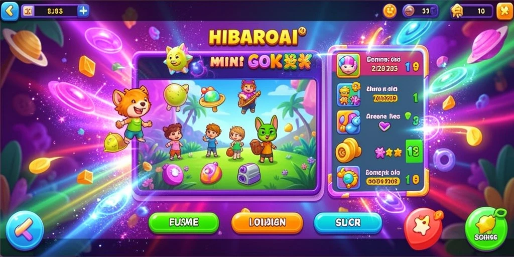 Tampilan utama game JERUKBET yang menarik.