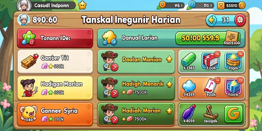 Tampilan antarmuka yang menarik dan mudah digunakan.