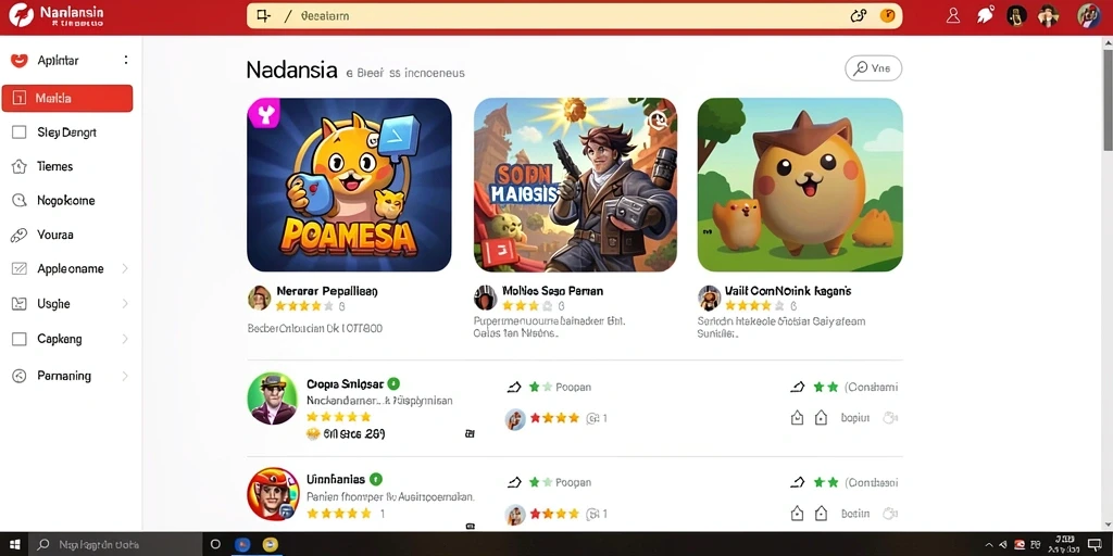 Tampilan awal yang menarik dan informatif.