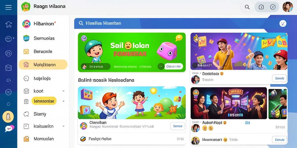 Tampilan grafis yang menawan dan berwarna-warni.