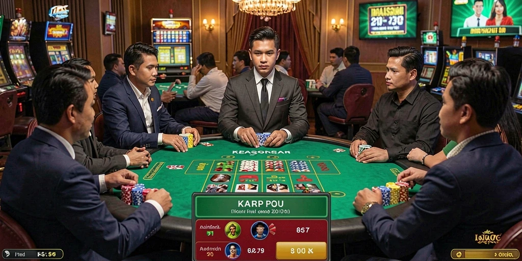 Tampilan menu utama yang menarik perhatian.