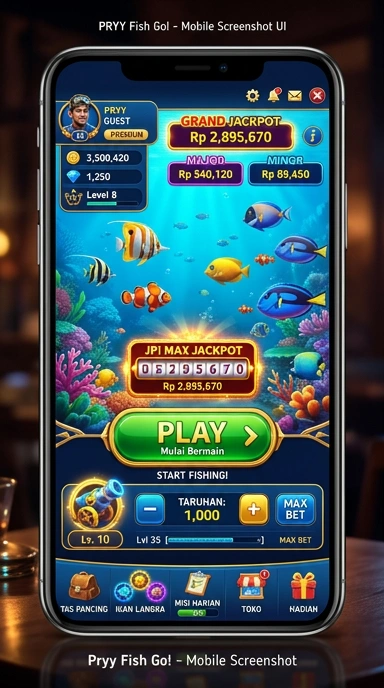 Galeri pratinjau visual pprryy build APK resmi terbaru